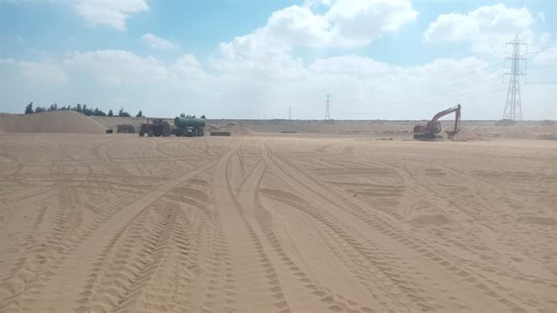 أعمال محطة المعالجة