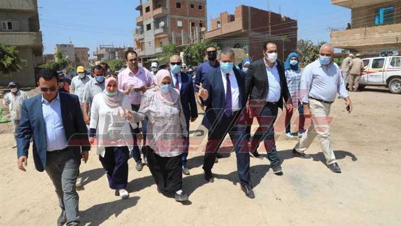 محافظ المنوفية يتفقد