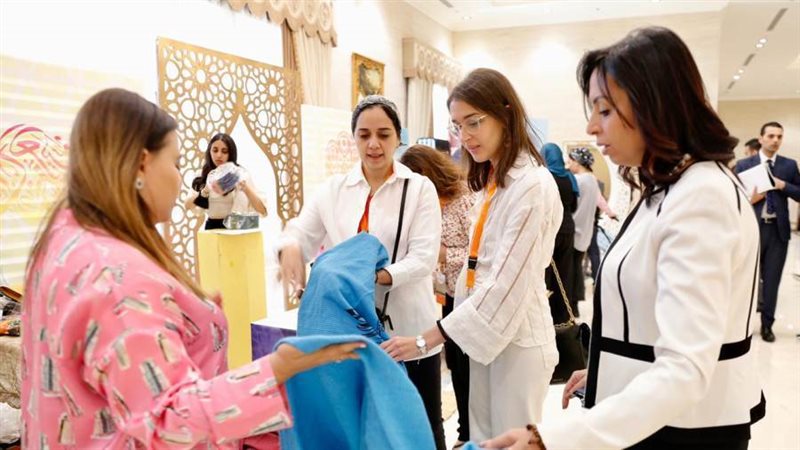 مايا مرسي خلال جولتها