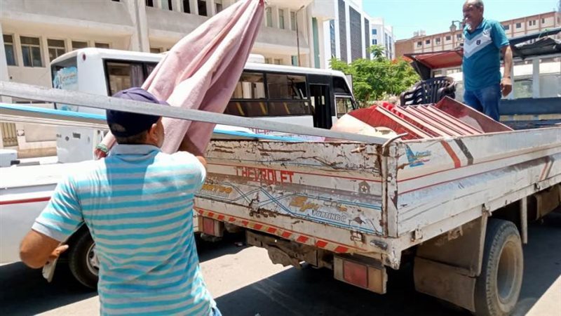 رفع الإشغالات والتعديات