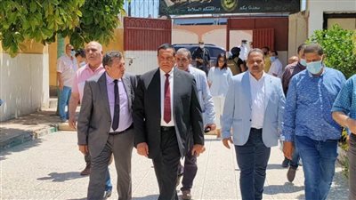 محافظ البحيرة يتابع الاستعدادات النهائية لامتحانات الثانوية العامة
