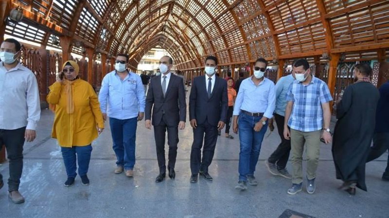 خلال جولة نائب المحافظ