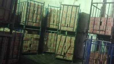 ضبط 2 طن لحوم  مصنعه ودجاج مجهول المصدر بالعاشر من رمضان 