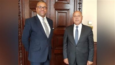 “الوزير” يلتقي وزير الدولة البريطاني لشؤون الشرق الأوسط وشمال إفريقيا والتنمية الدولية لبحث التعاون المشترك