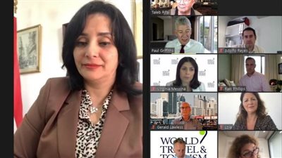 غادة شلبى تشارك فى الاجتماع الإقليمي الدولي  للسياحة والسفر WTTC