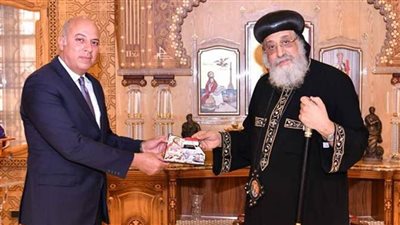 البابا تواضروس يستقبل سفير مصر الجديد في المجر