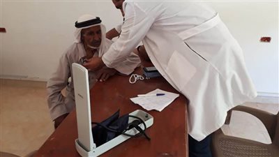 الكشف على 200 مواطن في قافلة طبية بقرية الجورة بشمال سيناء