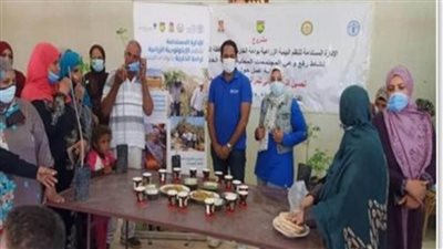 مركز بحوث الصحراء يشارك أهالي الخارجة في نشر الوعي الصحي للريفيات