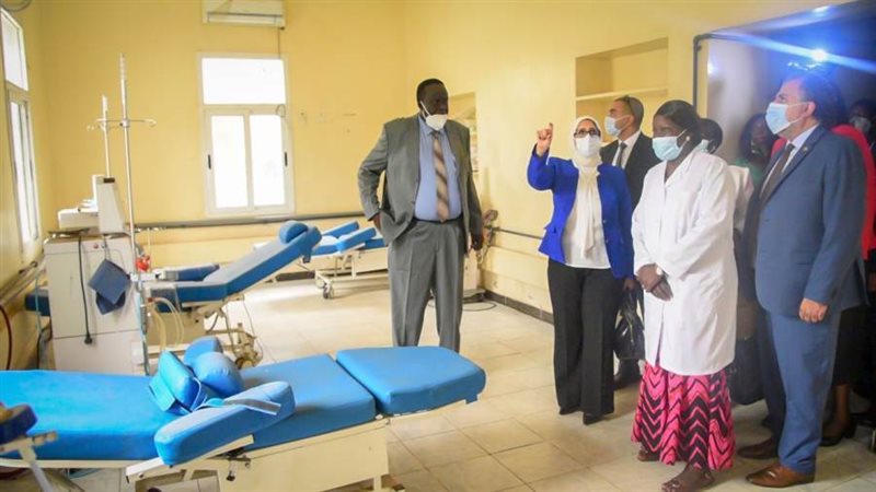 زيارة وزيرة الصحة