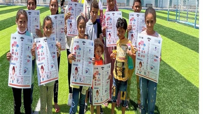 حملة توعوية بمنطقة