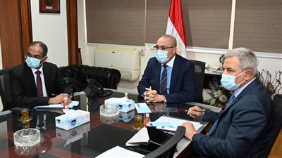 وزيرا الإسكان والمالية يناقشان الموضوعات المشتركة بين الشركة القابضة لمياه الشرب ووزارة المالية