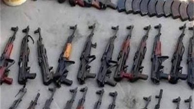 أجهزة الأمن تضبط 182 قطعة سلاح ناري و188 قضية مخدرات خلال يوم واحد