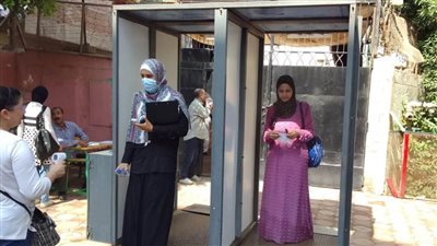 حملات نظافة دورية بمحيط لجان امتحانات الثانوية العامة في الجيزة