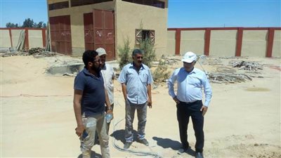 رئيس مركز ومدينة نخل بوسط سيناء يتابع مشروعات بيت الزكاة