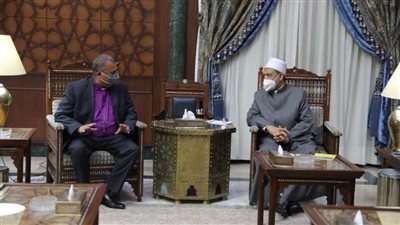 شيخ الأزهر يستقبل وفد الكنيسة الإنجيلية للتهنئة بعيد الأضحى