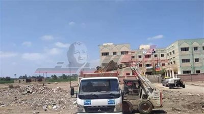 حملات نظافة وتجميل مكبرة بشوارع كفر الشيخ