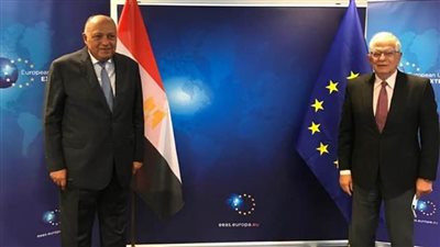 وزير الخارجية يؤكد على الطابع الاستراتيجي للعلاقات التي تجمع مصر والاتحاد الأوروبي