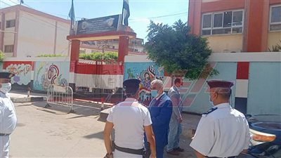مدير أمن كفر الشيخ يتفقد محيط لجان الثانوية العامة