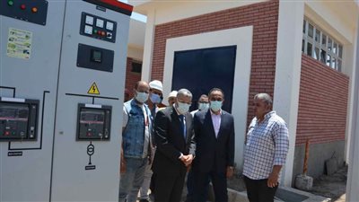 191 مشروعا للصرف الصحي ضمن المبادرة الرئاسية حياة كريمة بقري المنيا 