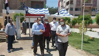 محافظ الشرقية يتفقد لجان امتحانات الثانوية العامة بأبوكبير