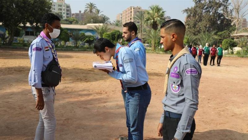 علم مصر وكشافة المعاهد