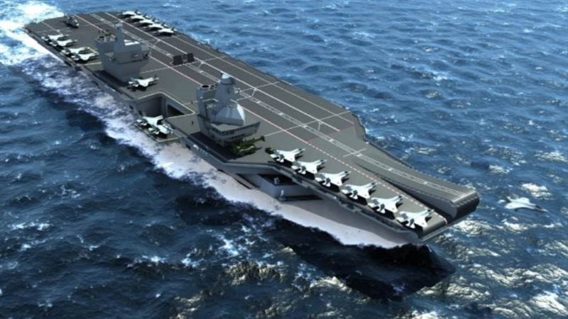 حاملة الطائرات البريطانية