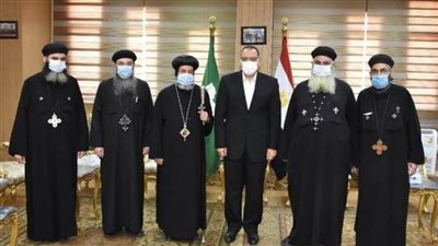 أسقف ميت غمر يهنئ محافظ الشرقية بعيد الأضحى المبارك