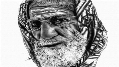 شيخ كبير .. بورتريه كل يوم