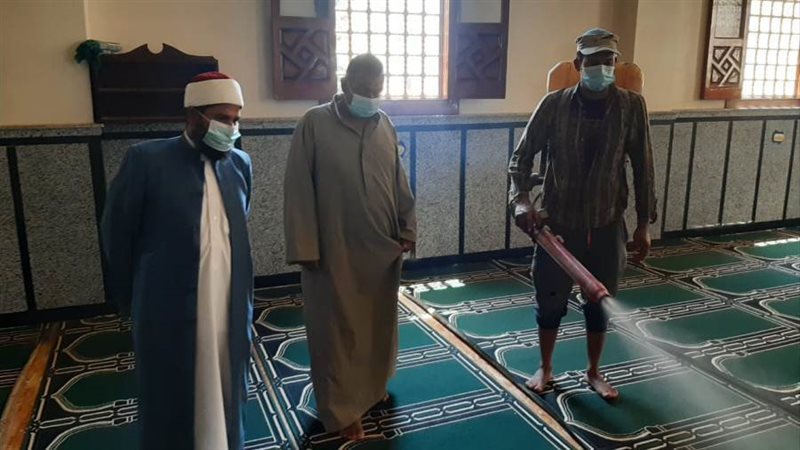 تعقيم المساجد استعدادا