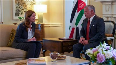 العاهل الأردني ومديرة الوكالة الأمريكية للتنمية يبحثان الشراكة في القطاع التنموي