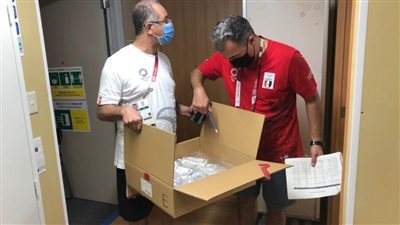 مستشفى البعثة المصرية داخل القرية الأولمبية بطوكيو (صور)