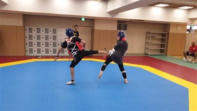 منتخب التايكوندو يواصل التدريبات بقوة