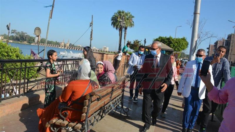 الاحتفال فى كورنيش