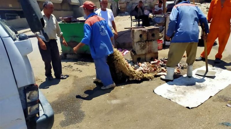 رجال هيئة النظافة