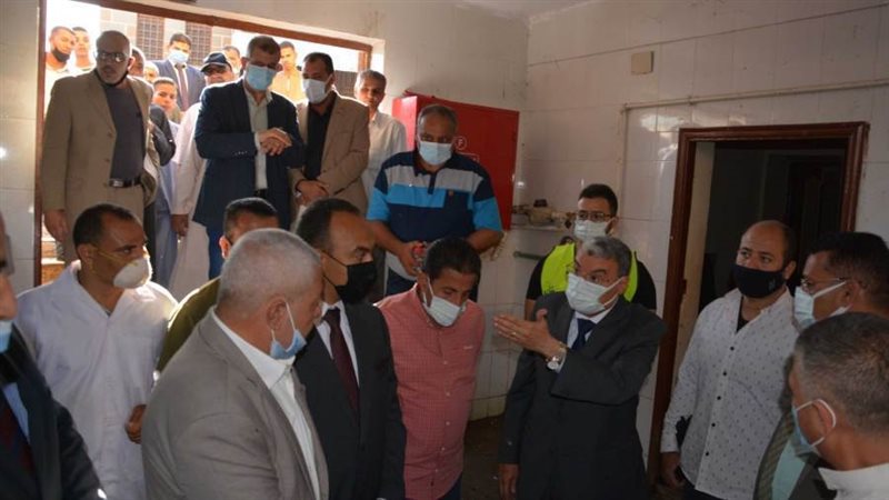 محافظ المنيا يتفقد