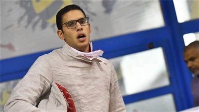 تأهل محمد عامر لدور الـ16 منافسات فردي سلاح سابر