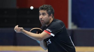 أحمد صالح يودع منافسات الدور الثاني من منافسات تنس الطاولة