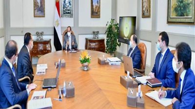 الرئيس السيسي يوجه بمواصلة زيادة المخصصات المالية لتنفيذ مستهدفات 