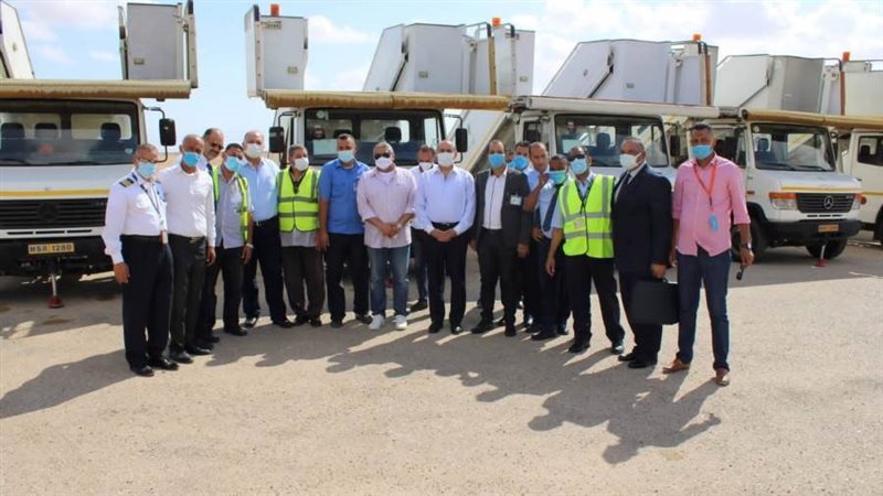 الوزير خلال تفقده