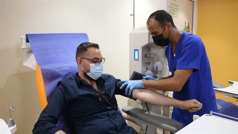 تبرع أحد المواطنين