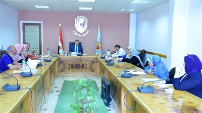 مركز التدريب التمريضي المستمر بجامعة سوهاج يستعرض إنجازات العام الماضي