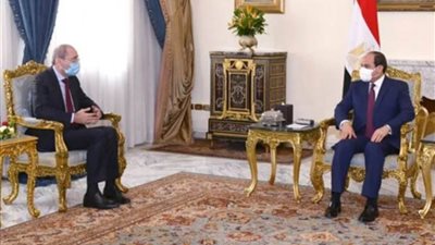 الرئيس السيسي يعرب عن التطلع لتعزيز العلاقات مع الاْردن 