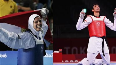 تعرف على مكافأة هداية وسيف بعد تحقيق برونزيتي التايكوندو 