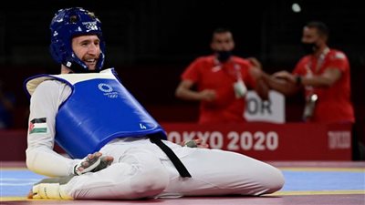 الأردني صالح الشرباتي يبلغ نهائي التايكوندو بالأولمبياد 
