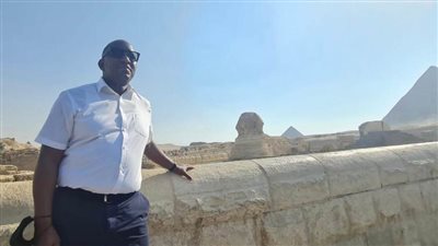 رئيس وزراء الكونغو الديمقراطية فى زيارة للأهرامات