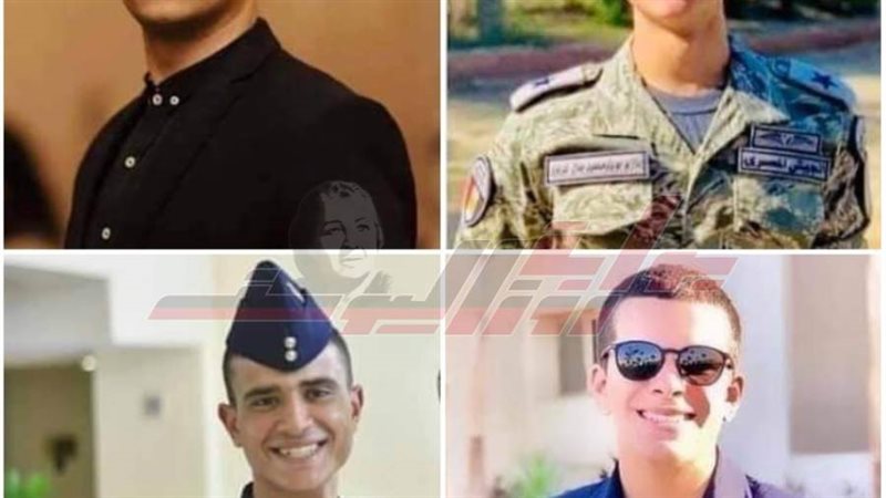 ضحايا حادث العلمين