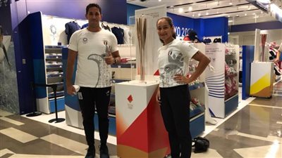 بسملة السلاموني تغادر طوكيو برفقة مدربها 