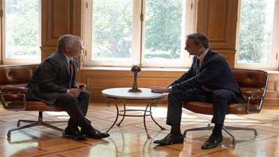 العاهل الأردني يبحث مع رئيسة اليونان سبل تعزيز التعاون المشترك