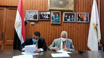 برتوكول تعاون بين هندسة بنها وشركة مياه القليوبية لتنفيذ الاستشارات للمشروعات