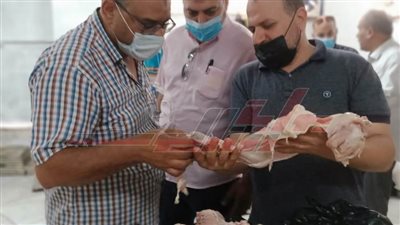 ضبط كميات من السلع الغذائية منتهية الصلاحية بكفر الشيخ